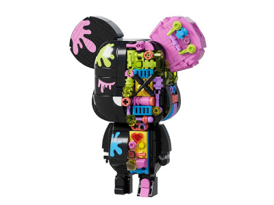 JK6250-1 Конструктор Bearbrick: Cyberblack