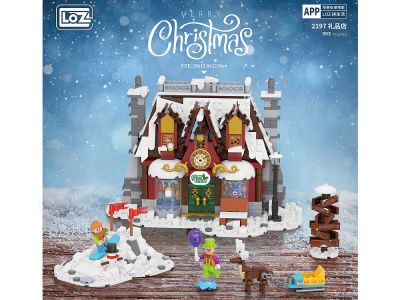 2197_MK Конструктор Рождественская сувенирная лавка