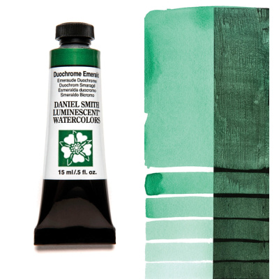 Акварель Daniel Smith в тубе 15 мл Изумрудный хамелеон/Duochrome Emerald
