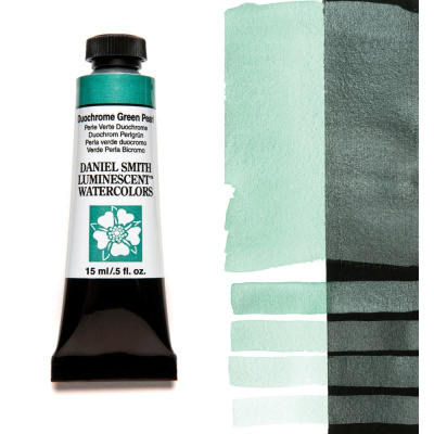 Акварель Daniel Smith в тубе 15 мл Зеленая перламутровая/Duochrome Green Pearl