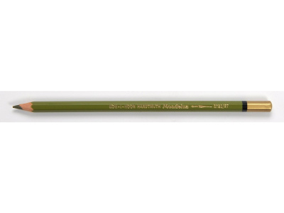Карандаш акварельный Koh-i-noor "Mondeluz" Оливково-зелёный тёмный