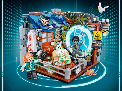 1749_MK Конструктор Телепорт в дом с привидениями