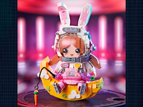 1754_MK Конструктор Девочка-астронавт