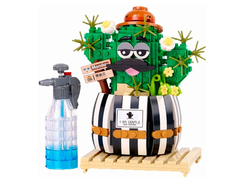 1245_MK Конструктор Весёлый кактус