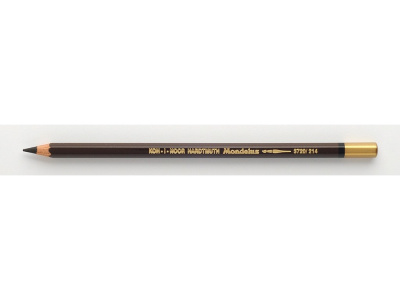 Карандаш акварельный Koh-i-noor "Mondeluz" Земля коричневый тёмный