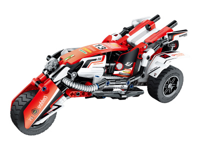 5813_MK Конструктор Красный гоночный болид