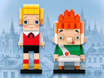 Союзмультфильм AB-1103 Конструктор Малыш и Карлсон