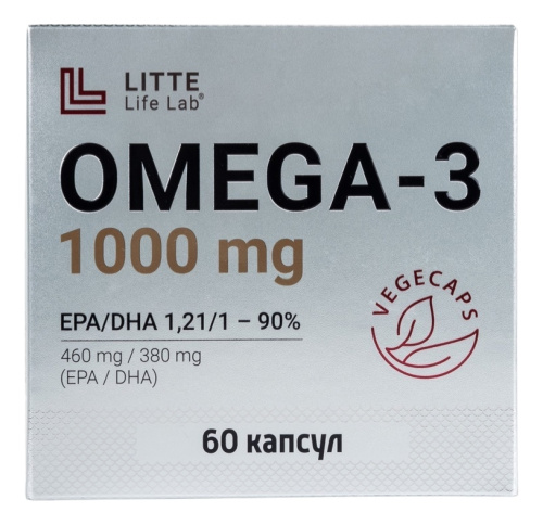 Биодобавка Омега 3 60 капсул (в блистере)