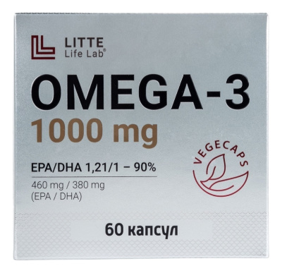 Биодобавка Омега 3 60 капсул (в блистере)