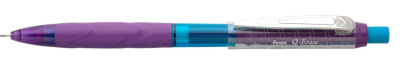 Карандаш автоматический Pentel "Q-Erase" с выкручивающимся ластиком 0,7 мм, фиолетовый корпус