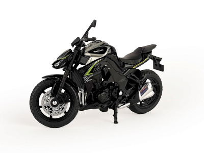 12846PW Игрушечный мотоцикл Welly Kawasaki Z1000 R 2017