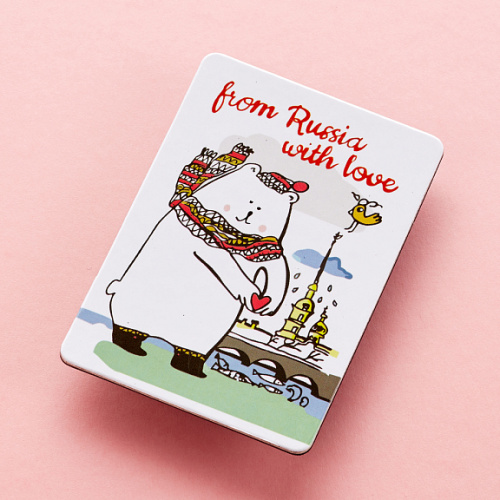 Магнит "From Russia with love"