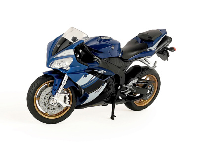 12806PW Игрушечный мотоцикл Welly YAMAHA YZF-R1 2008