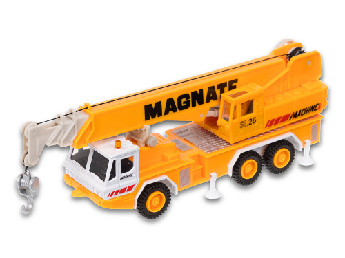 99633W Игрушечная машинка Welly Кран