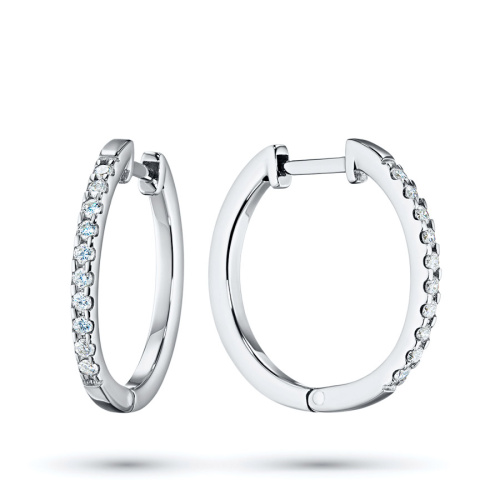 Серьги из белого золота э4712сг12150600