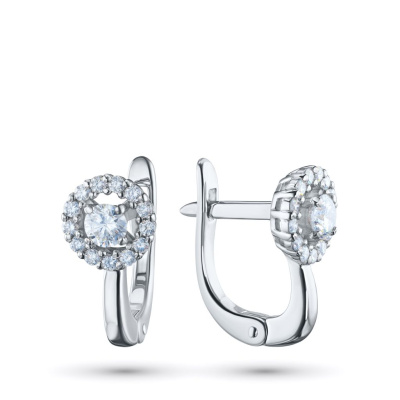 Серьги из белого золота э4712сг08184000