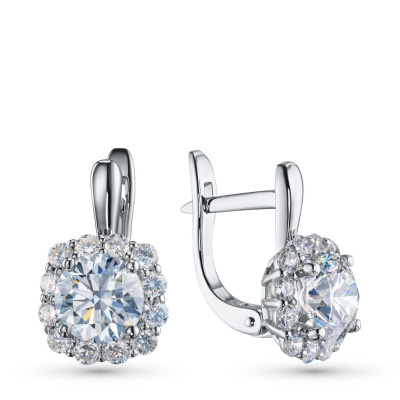 Серьги из белого золота э4712сг11231252