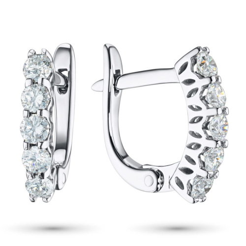 Серьги из серебра э0612сг05210701