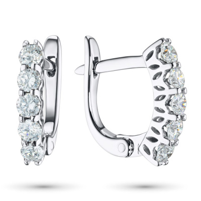 Серьги из серебра э0612сг05210701