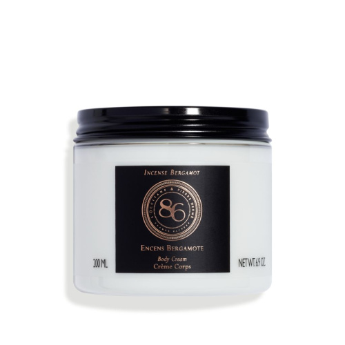 Шелковистый крем для тела Бергамот & Благовония 200 мл, коллекция 86 Champs Elysees