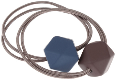 Резинки для волос "Цветные кубики" крупные DEWAL BEAUTY