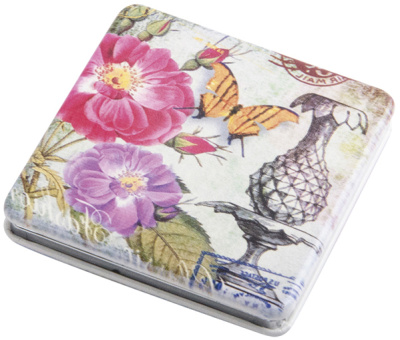 Зеркало карманное квадратное "Классическая мода" DEWAL BEAUTY