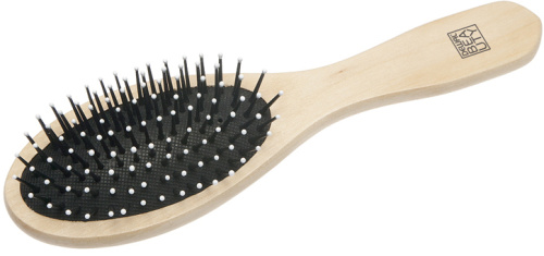 Щетка массажная овальная "Дерево" DEWAL BEAUTY