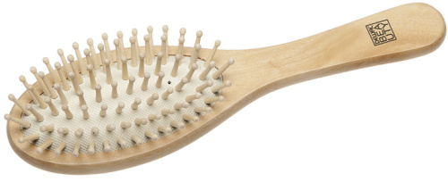 Щетка массажная овальная "Дерево" DEWAL BEAUTY