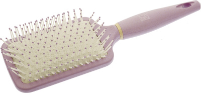 Массажная щетка прямоугольная "Черничное мороженое" DEWAL BEAUTY