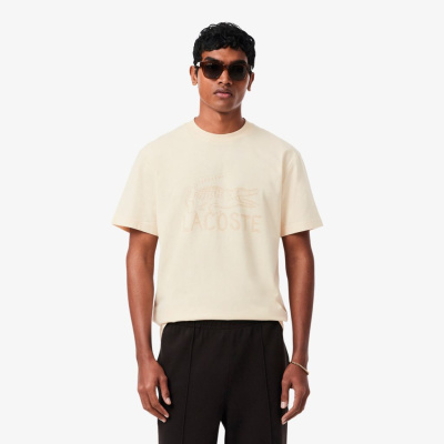 Мужская хлопковая футболка Lacoste