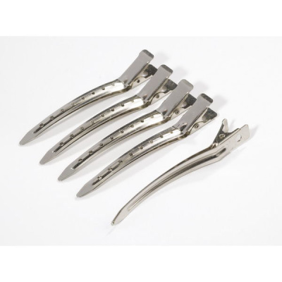 Зажим для волос одинарный DEWAL