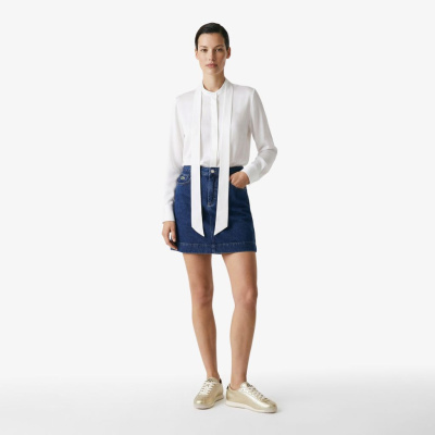 Женская хлопковая юбка Lacoste