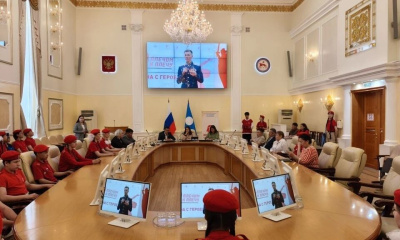 В Якутске Юнармецы отметили 10-летие организации / Николай Борисов Якутск Якутск Республика Саха (Якутия)