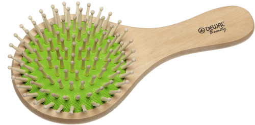 Щетка массажная круглая большая "Эко" DEWAL BEAUTY