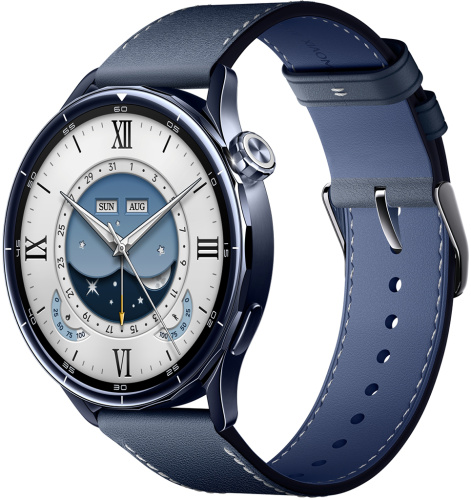 Умные часы Xiaomi Watch S5 Ceramic 46 мм Тёмно-синие
