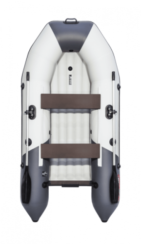 Лодка ПВХ ТАЙМЕНЬ NX 2800 НДНД Серый-графит