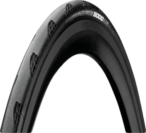 Велопокрышка Continental Grand Prix 5000 S TR Tubeles 28" (черный 700x28C (28-622) кевларовый)