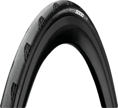 Велопокрышка Continental Grand Prix 5000 S TR Tubeles 28" (черный 700x28C (28-622) кевларовый)