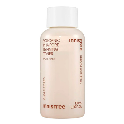 Тонер с PHA для сужения пор Innisfree Volcanic PHA Pore Refining Toner
