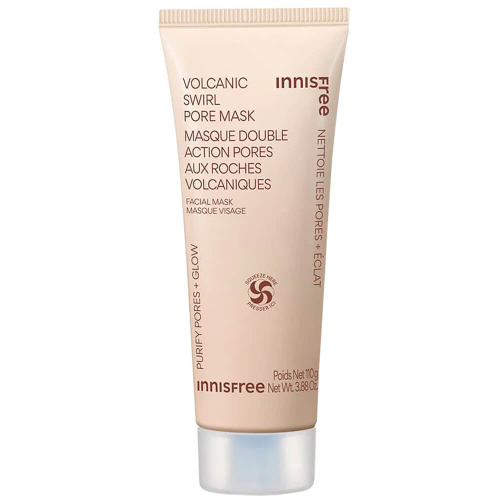 Двойная глиняная маска для лица Innisfree Volcanic Swirl Pore Mask