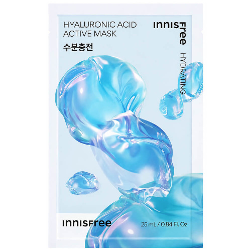 Увлажняющая тканевая маска с гиалуроновой кислотой Innisfree Hyaluronic Acid Active Mask