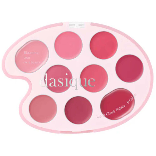 Кремовая палетка для макияжа губ и щёк Dasique Mood Painting Lip & Cheek Palette 03 Pink Coloring