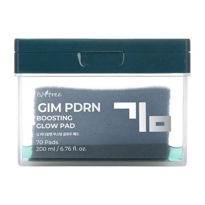 Увлажняющие пэды с ПДРН и пептидами Isntree GIM PDRN Boosting Glow Pad