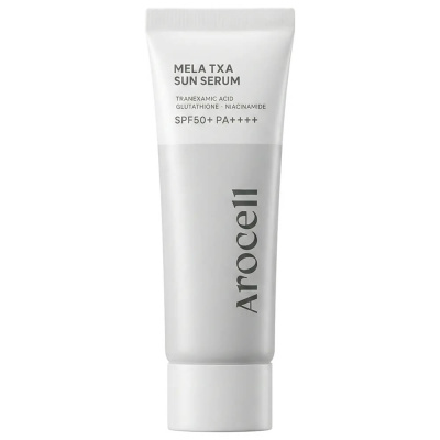 Солнцезащитная сыворотка против пигментации Arocell Mela TXA Sun Serum SPF50+ PA++++