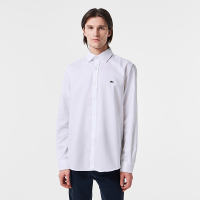 Мужская рубашка Lacoste приталенного кроя