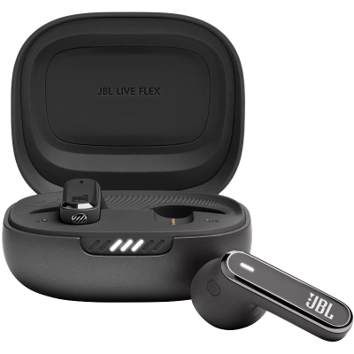 Bluetooth-гарнитура JBL Live Flex, черная