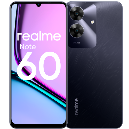 Смартфон realme Note 60 6/128GB Черный RU