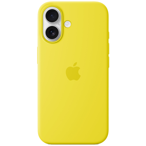 Чехол-крышка Apple Silicone Case c MagSafe для iPhone 16, силикон, Star Fruit (MYY73ZM/A/)