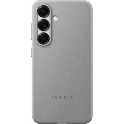 Чехол-крышка Samsung Kindsuit Case для Galaxy S25, пластик / микрофибра, серый (EF-VS931PJEGRU)