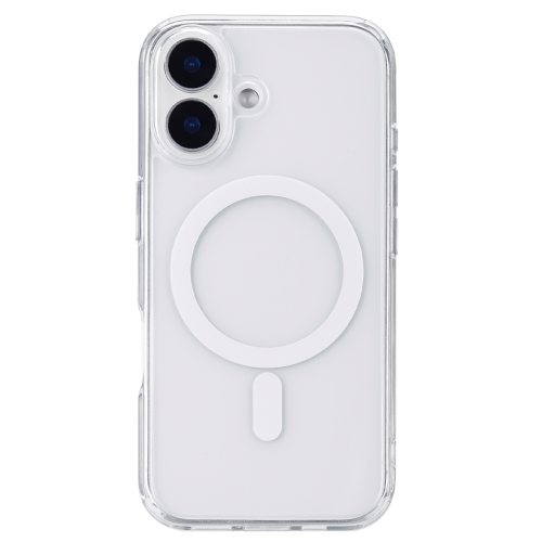 Чехол-крышка Stellarway Case with MagSafe для Apple iPhone 16, силикон, прозрачный